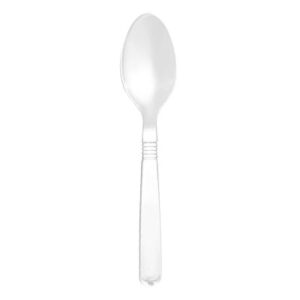 Colher Forte Branca Granel PS Com 500 Unidades