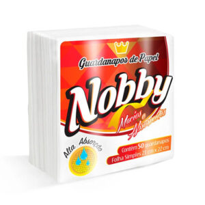 Guardanapo 21x22cm Nobby Folha Simples Caixa Com 2400