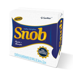Guardanapo 24x22 Snob Com 800 Unidades