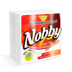 Guardanapo 30x31cm Nobby Folha Simples Com 50 Unidades