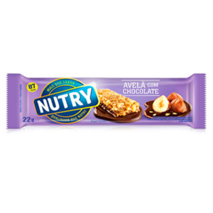 Barra de Cereal Nutry Avelã e Chocolate 22g - Unidade