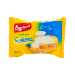 Torrada Tradicional Bauducco 2x2 15g Com 126 Unidades