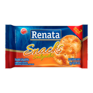 Biscoito Snacks 2x2 Renata Com 280 Unidades