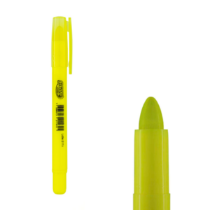 Caneta Marca Texto Em Gel Amarelo - BRW