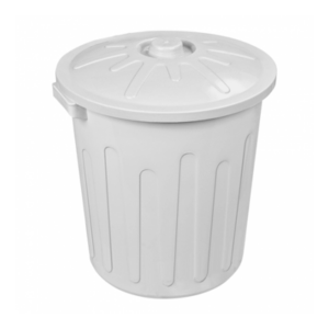 Lixeira Com Tampa 30 Litros Branca - Arqplast