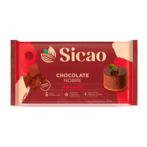 Chocolate Nobre Ao Leite Blocos Sicao 1,01kg