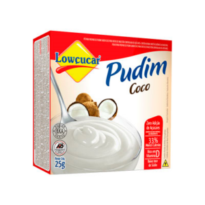 Pó Para Preparar Pudim Coco Cartucho 25g