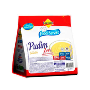Pudim Lowçucar Baunilha Food Service 200g