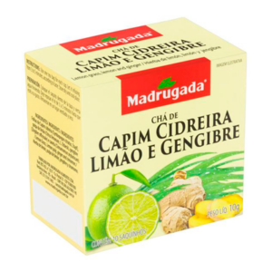 Chá de Capim Cidreira, Limão e Gengibre Madrugada