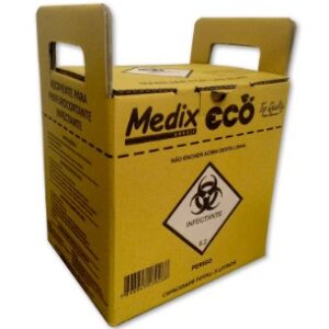 Caixa Coletora NR 03 Perfurocortantes Medix